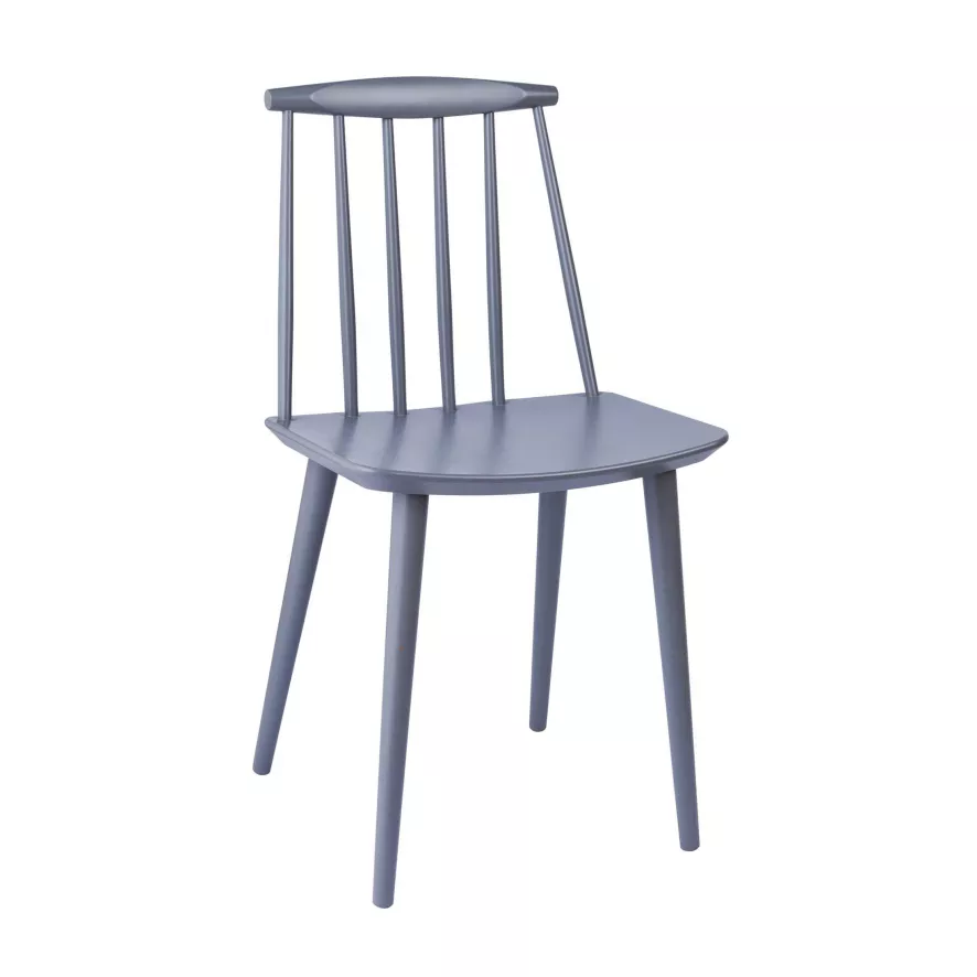 Hay J77 Stoel Gelakt Beuken, Slate Blue 14 Hay J77 Stoel Gelakt Beuken, Slate Blue - Afbeelding 14