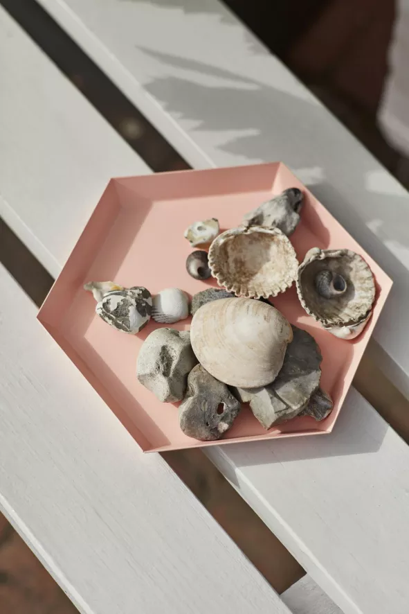 Hay Kaleido Dienblad Small Dusty Blue 9 Hay Kaleido Dienblad Small Dusty Blue - Afbeelding 9