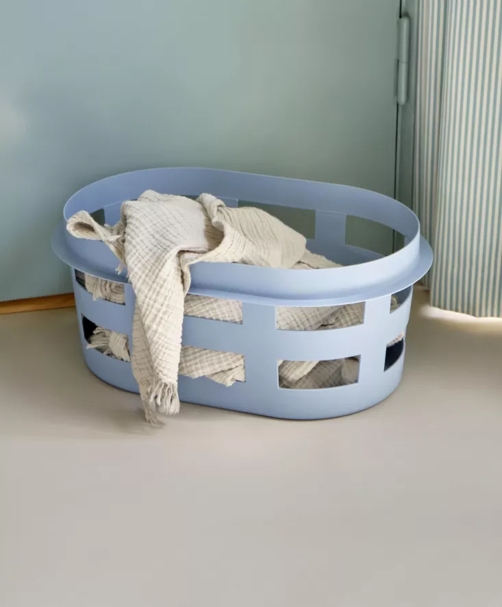 Hay Laundry Basket Wasmand S Soft Blue 9 Hay Laundry Basket Wasmand S Soft Blue - Afbeelding 9