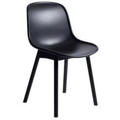Hay Neu 13 Stoel Met Zwart Onderstel, Soft Black