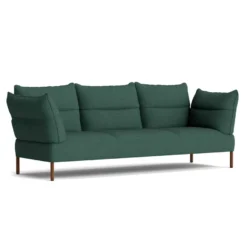 Hay Pandarine 3-zits Bank Olavi Hay 16 Oiled Walnut Base