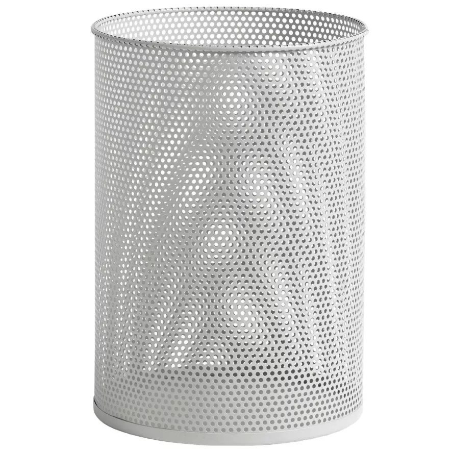 Hay Perforated Bin Prullenbak L Lichtgrijs 1 Hay Perforated Bin Prullenbak L Lichtgrijs