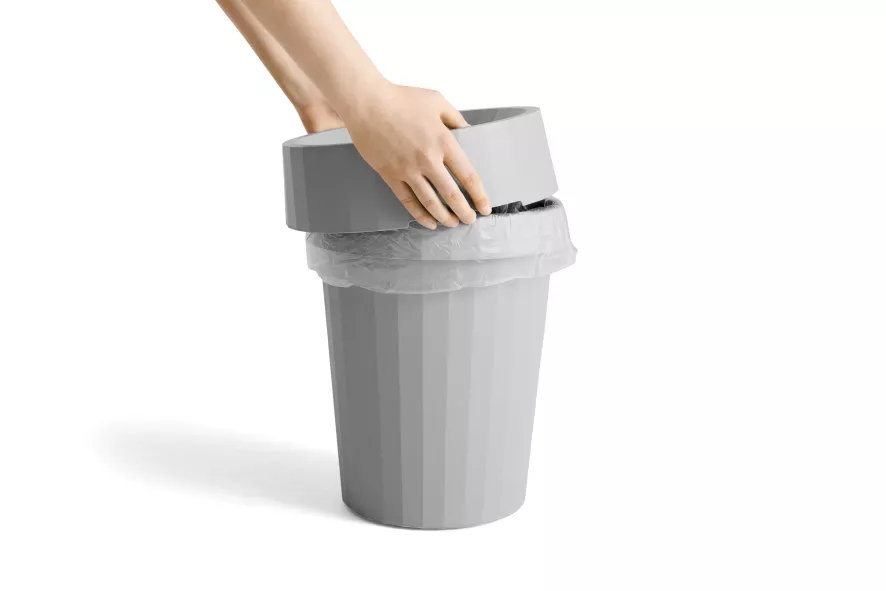 Hay Shade Bin Prullenbak Grey 11 Hay Shade Bin Prullenbak Grey - Afbeelding 11