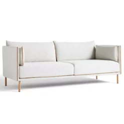 Hay Silhouette Bank 3 Zits Met Eiken Onderstel Coda 100