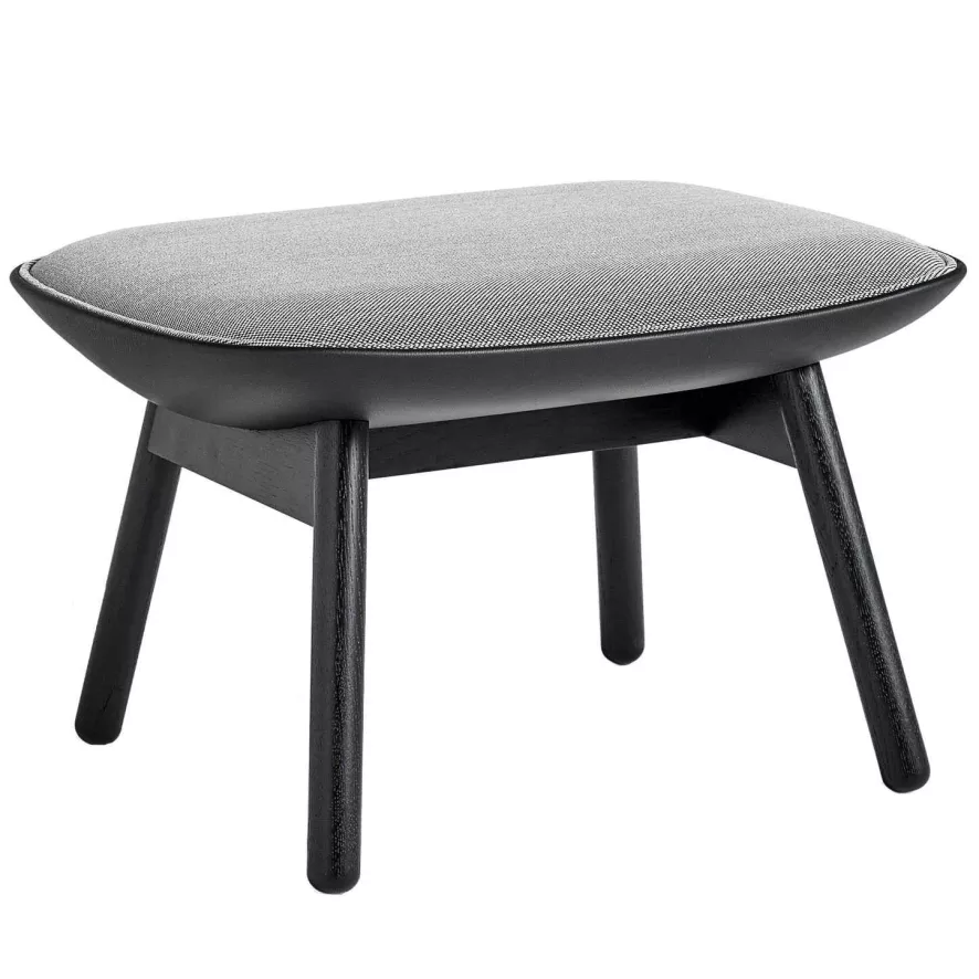 Hay Uchiwa Ottoman Gelakt Eiken - Roden 05 Lola Warm Grey 11 Hay Uchiwa Ottoman Gelakt Eiken - Roden 05 Lola Warm Grey - Afbeelding 11