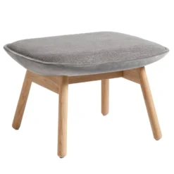 Hay Uchiwa Ottoman Gelakt Eiken - Roden 05 Lola Warm Grey