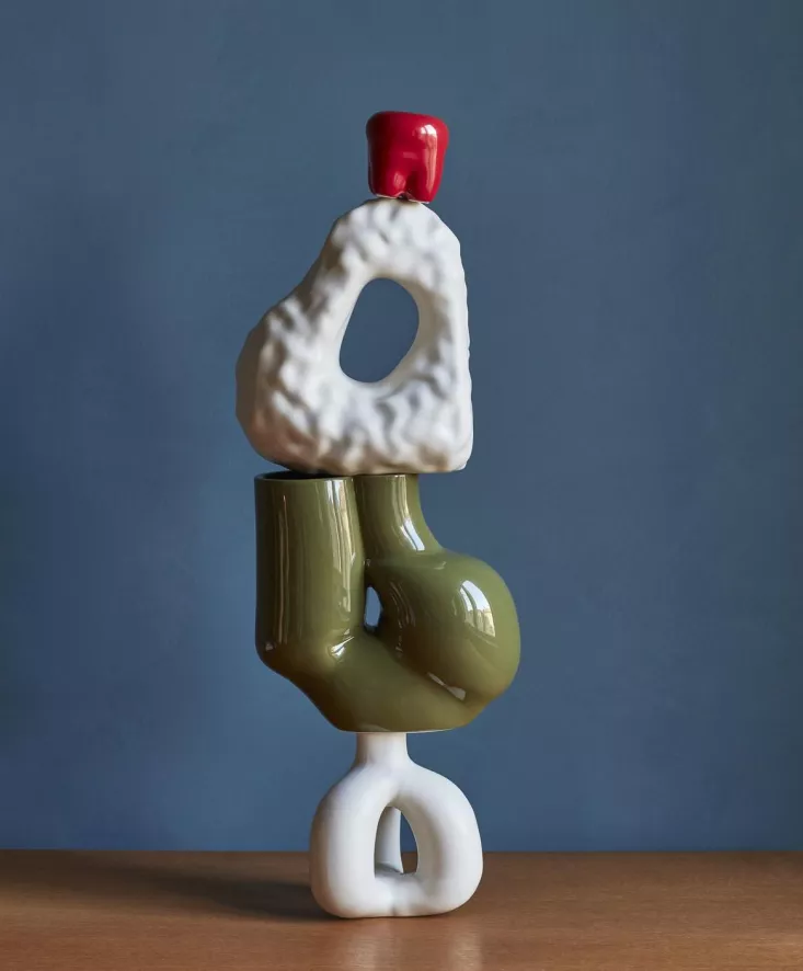 Hay W&S Chubby Vaas Soft Yellow 9 Hay W&S Chubby Vaas Soft Yellow - Afbeelding 9