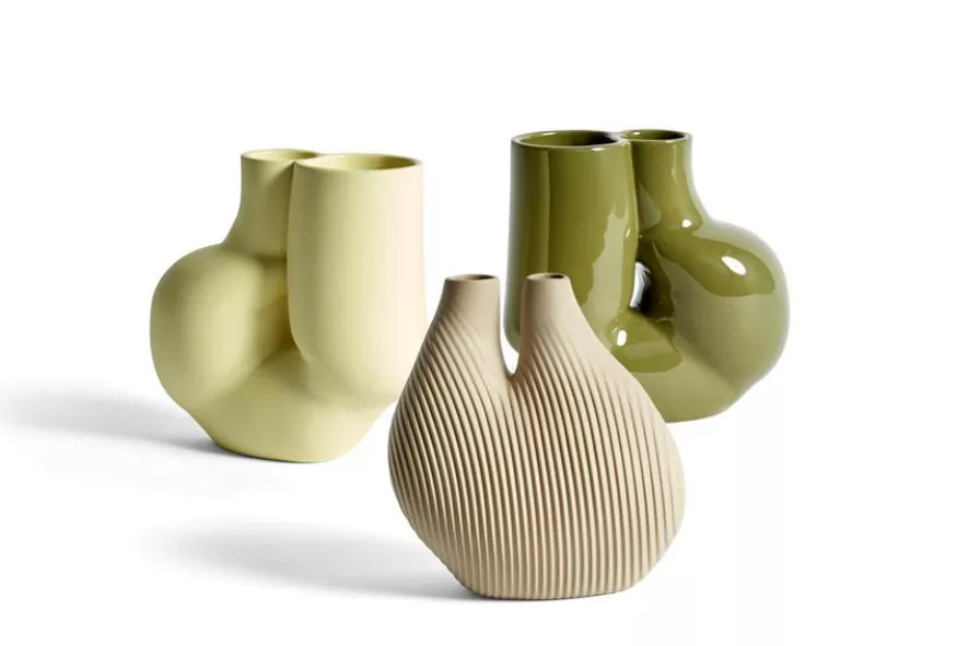 Hay W&S Chubby Vaas Soft Yellow 2 Hay W&S Chubby Vaas Soft Yellow - Afbeelding 2