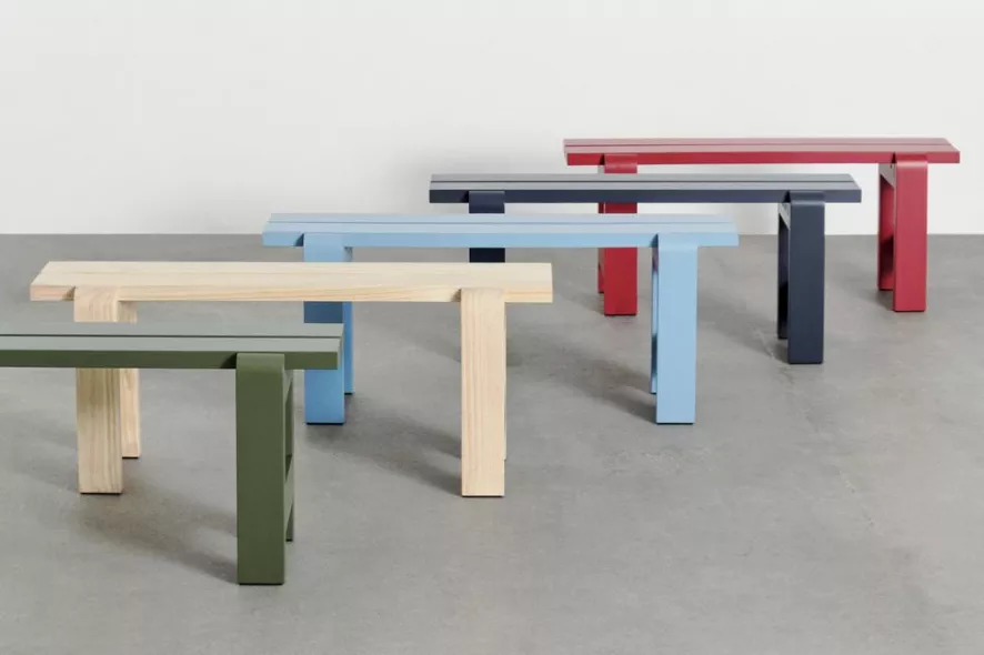 Hay Weekday Eetbank 111 Azure Blue 7 Hay Weekday Eetbank 111 Azure Blue - Afbeelding 7