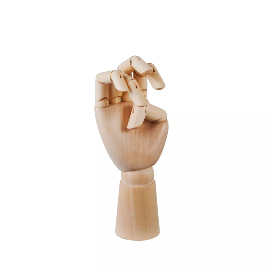Hay Wooden Houten Hand Collectors Item Small 2 Hay Wooden Houten Hand Collectors Item Small - Afbeelding 2