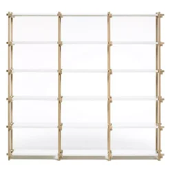 Hay Woody High Stellingkast Hout, Wit