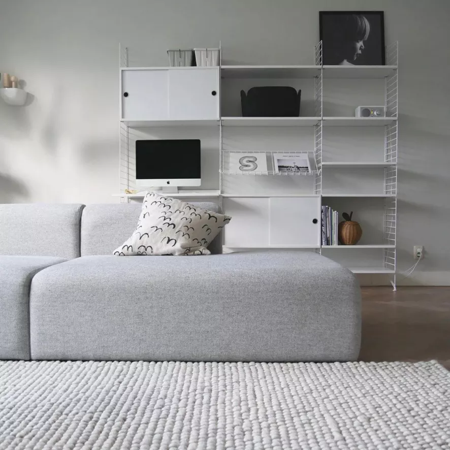 Hay Peas Vloerkleed 200x300 Cream 10 Hay Peas Vloerkleed 200x300 Cream - Afbeelding 10