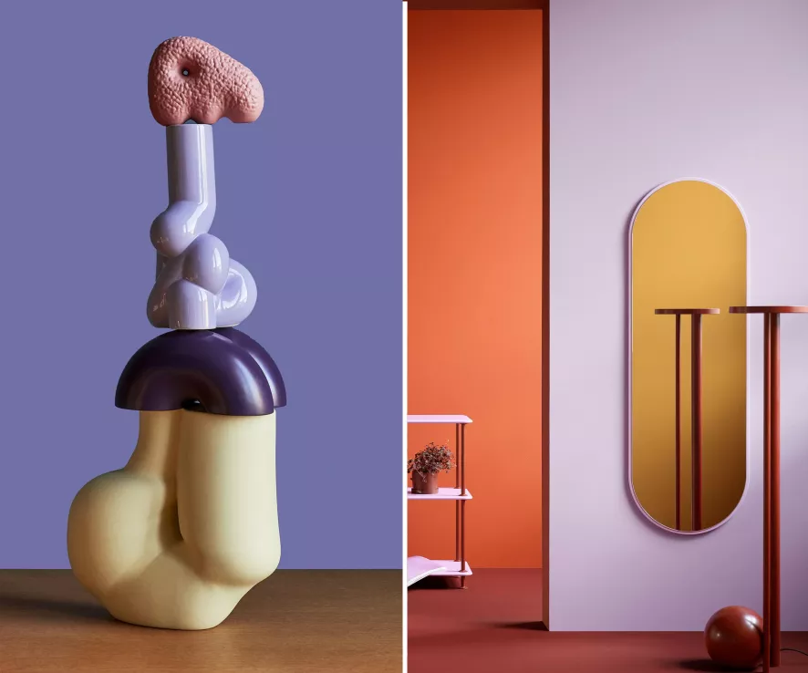 Hay W&S Kandelaar Soft Lavender 12 Hay W&S Kandelaar Soft Lavender - Afbeelding 12